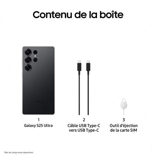 Galaxy S25 Ultra 256 Go