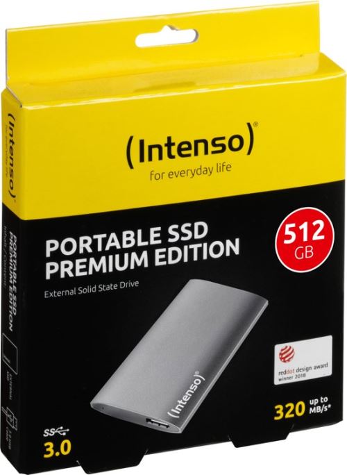 INTENSO Disque SSD externe Business 1 To USB-C/USB